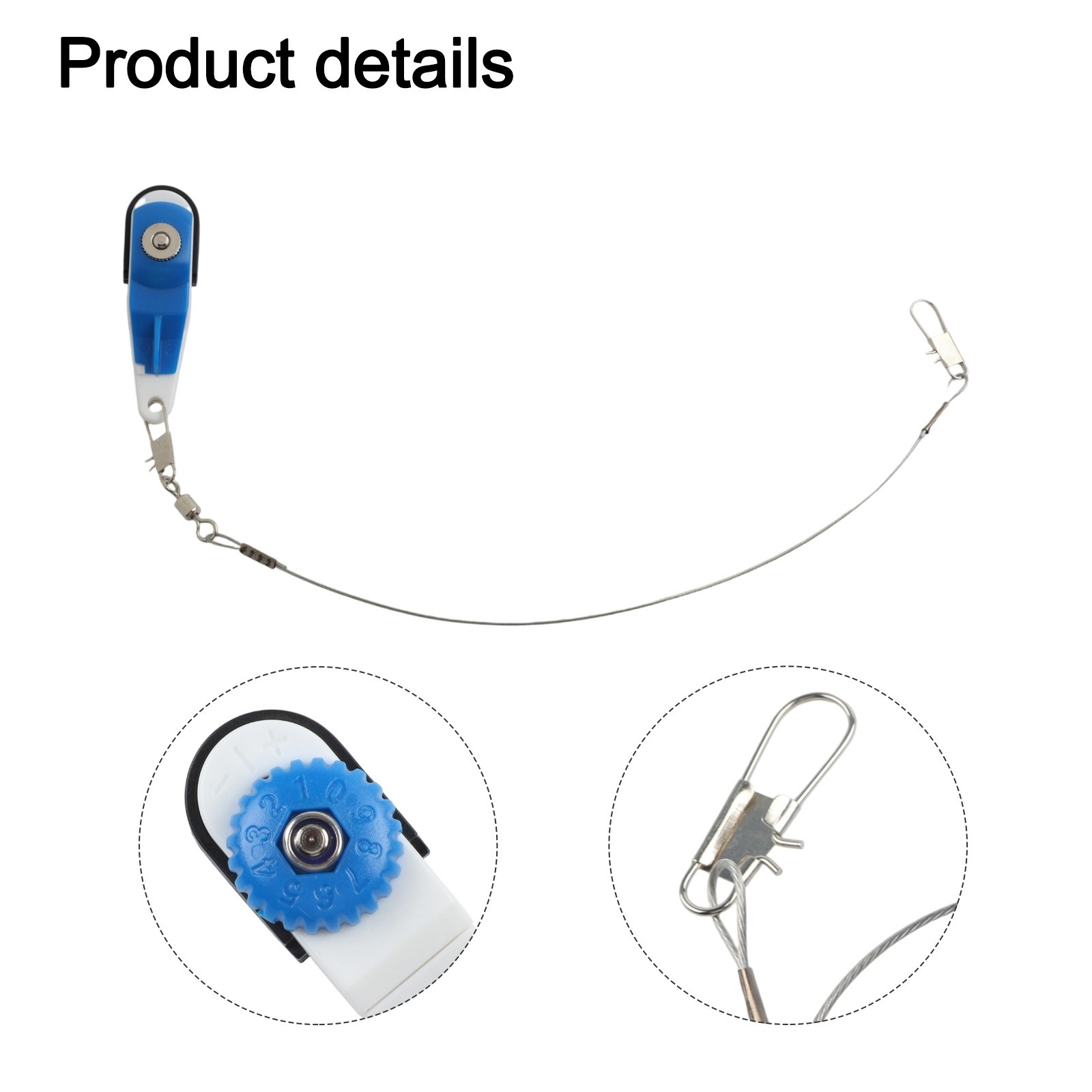 Heavy-Duty Adaptable Tension Downrigger Outrigger Trolling Release Clip For-Boat