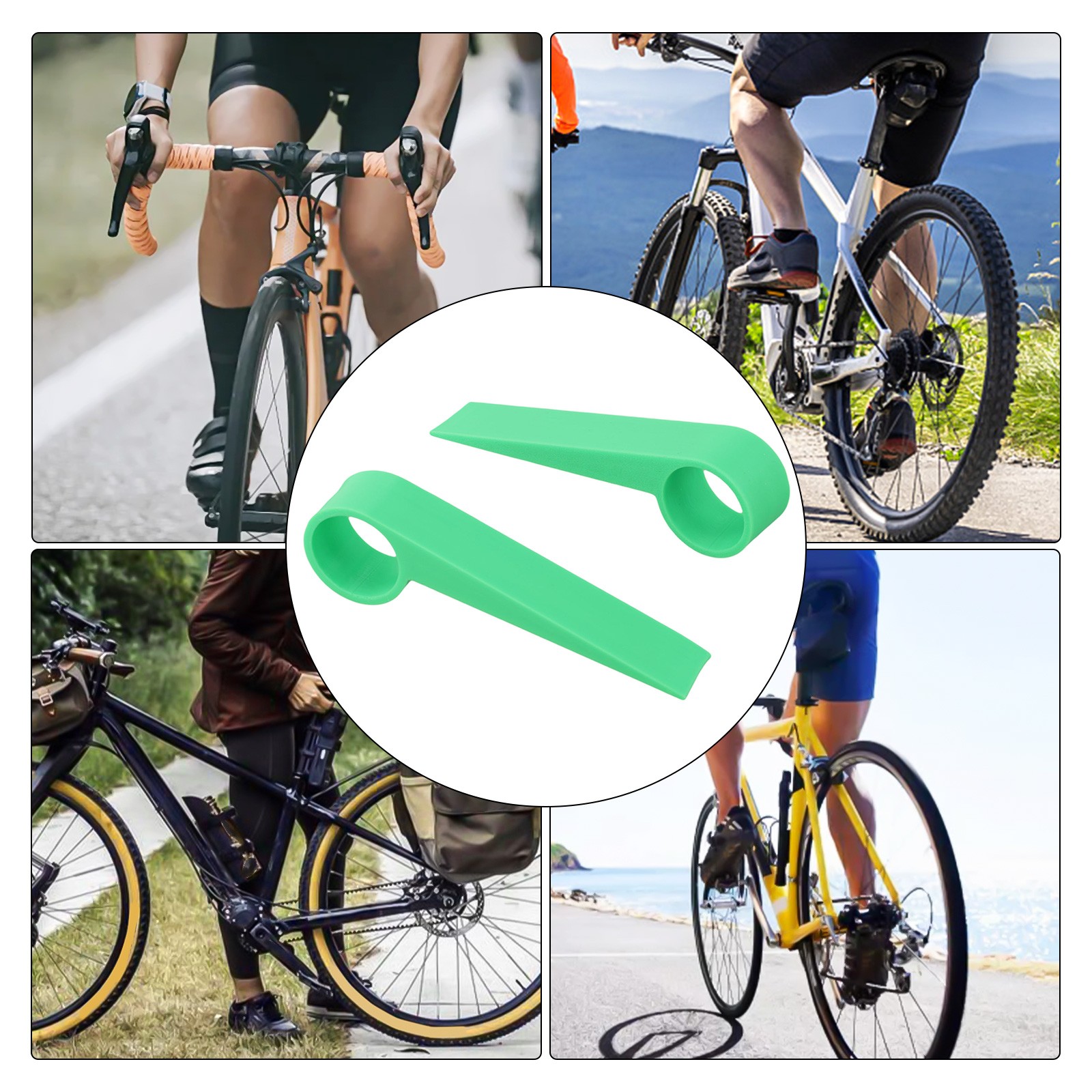 Hydraulic Brake Piston Reset Tool Set Compatible with Various Calipers