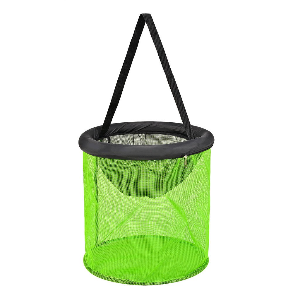 Foldable Floating Fish Basket Rubber Coating/Quick Dry Underwater Net Pocket New - Picture 37 of 37