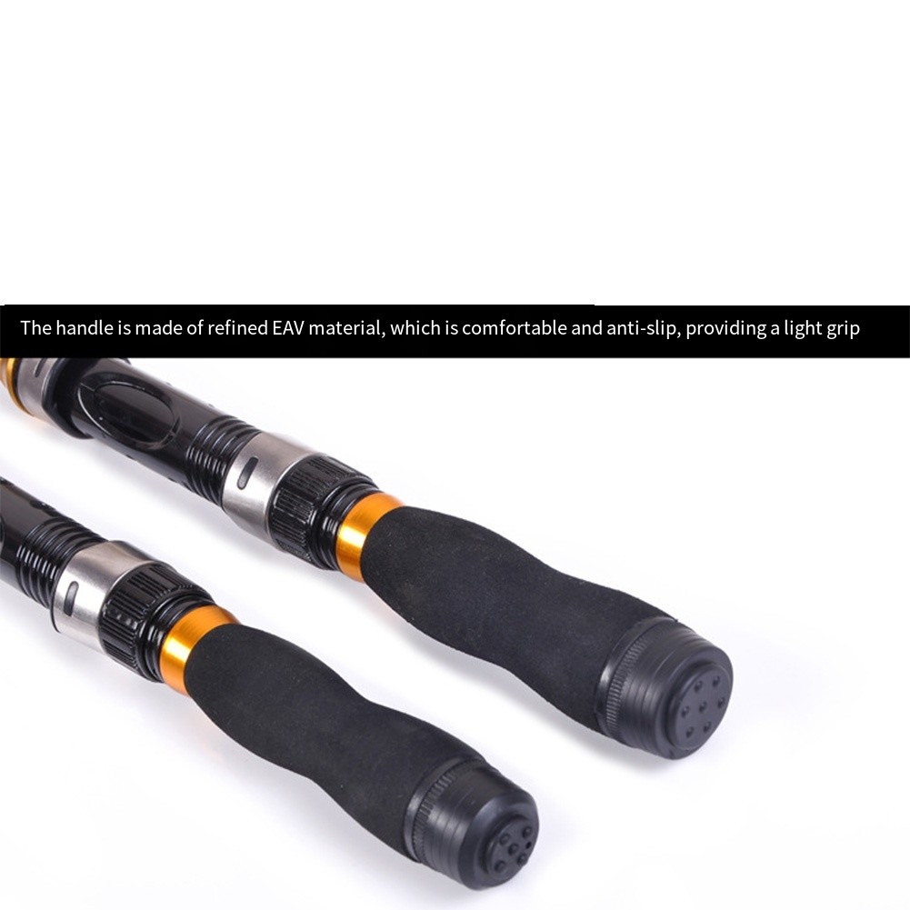 Complete Fishing Solution with Telescopic Rod and Smooth Operating Reel