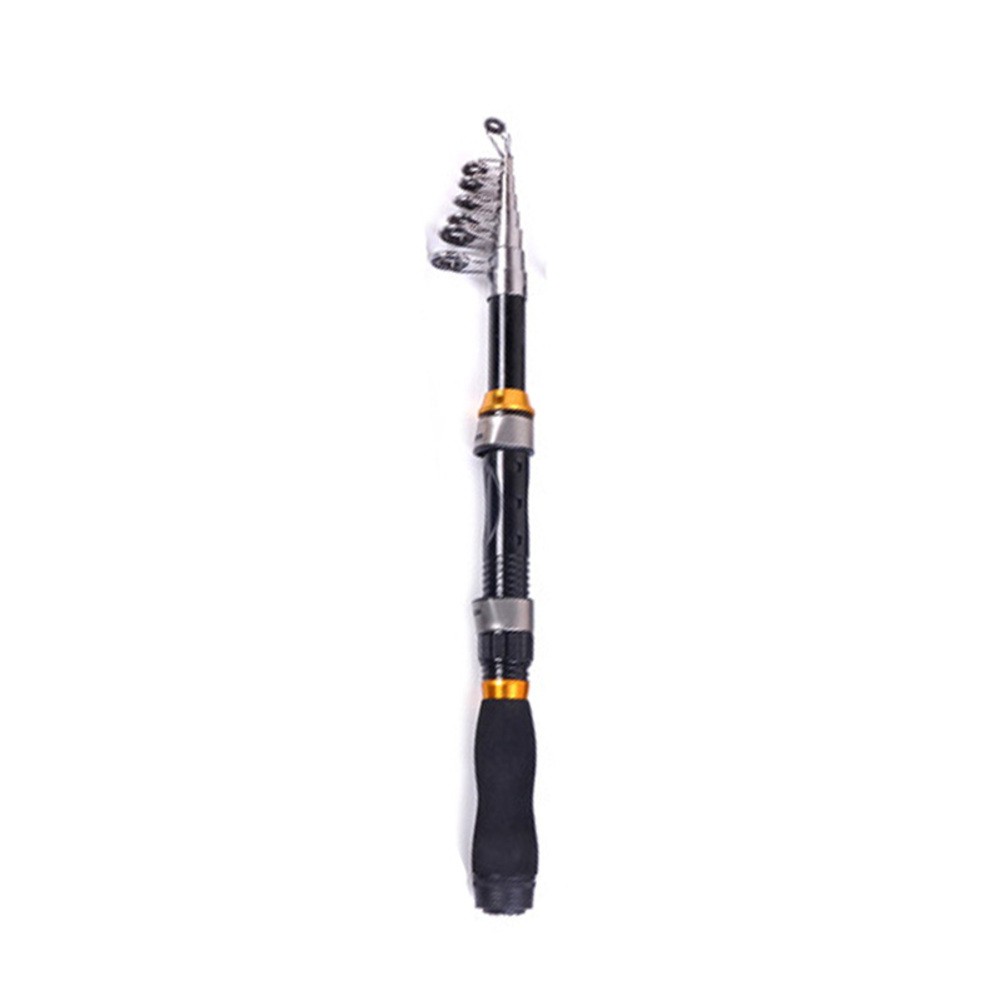 Complete Fishing Solution with Telescopic Rod and Smooth Operating Reel