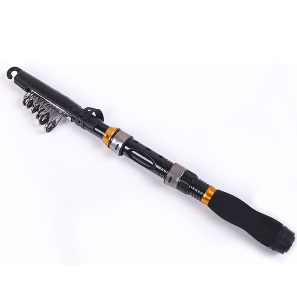 Complete Fishing Solution with Telescopic Rod and Smooth Operating Reel