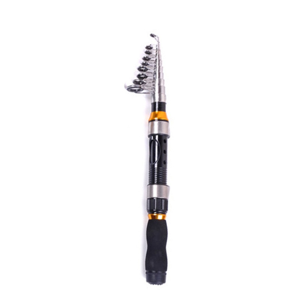 Complete Fishing Solution with Telescopic Rod and Smooth Operating Reel