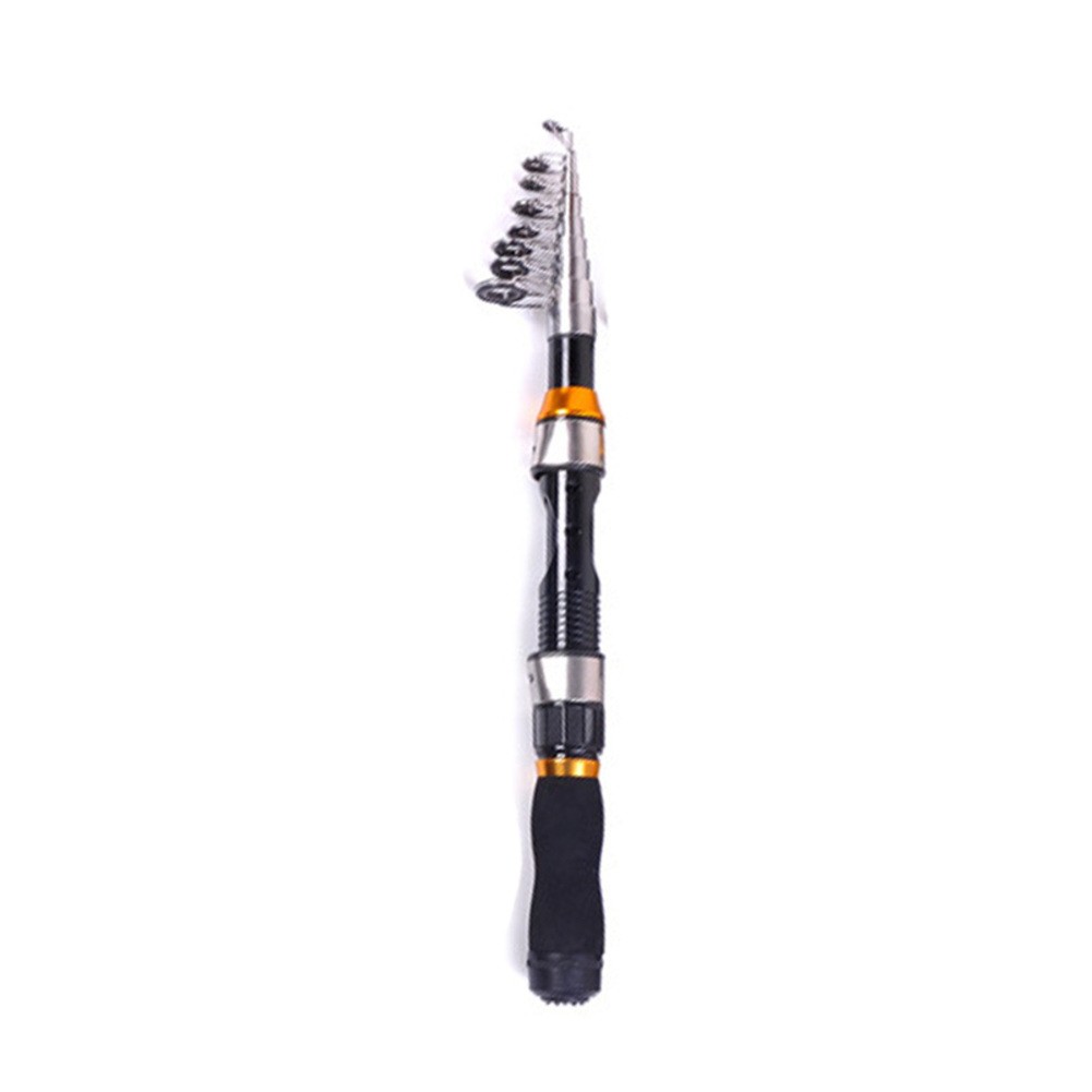 Complete Fishing Solution with Telescopic Rod and Smooth Operating Reel