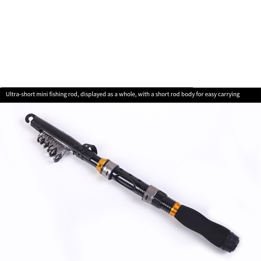 Complete Fishing Solution with Telescopic Rod and Smooth Operating Reel