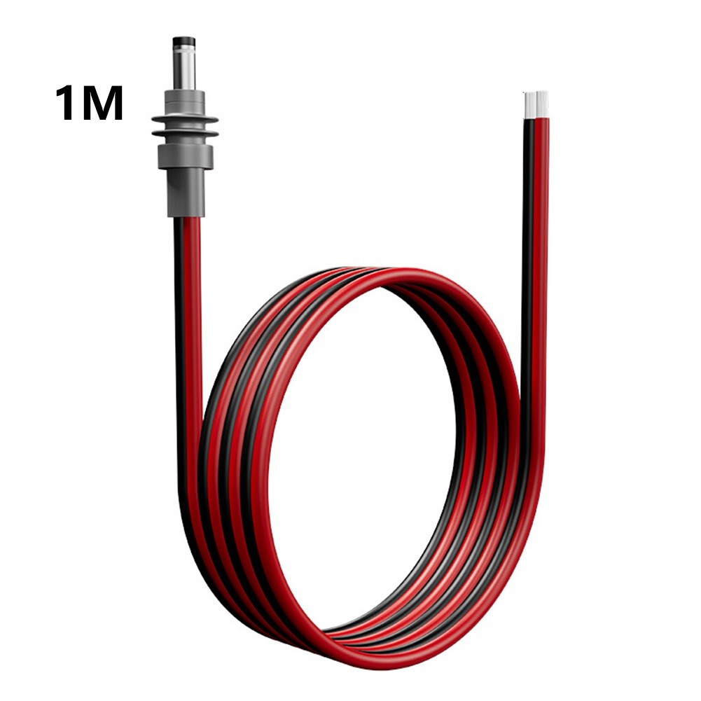 For Starlink Compatible 14AWG Red Black Double Parallel Cable 1m 2m