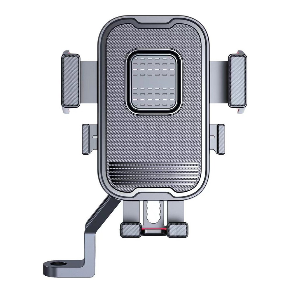 Support téléphone guidon moto avec caoutchouc antidérapant et amortisseur - Photo 16 sur 16