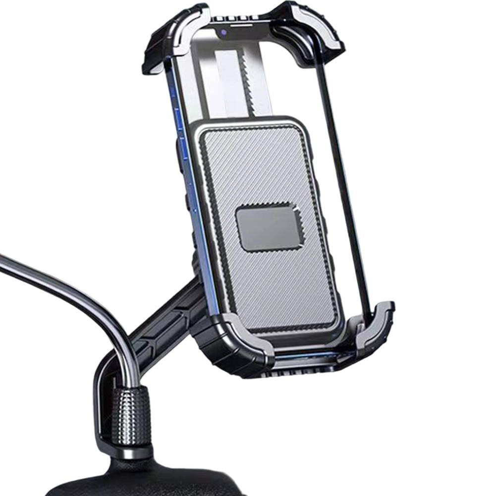 Support t��l��phone moto avec design r��sistant aux chocs et r��glable - Photo 14 sur 14