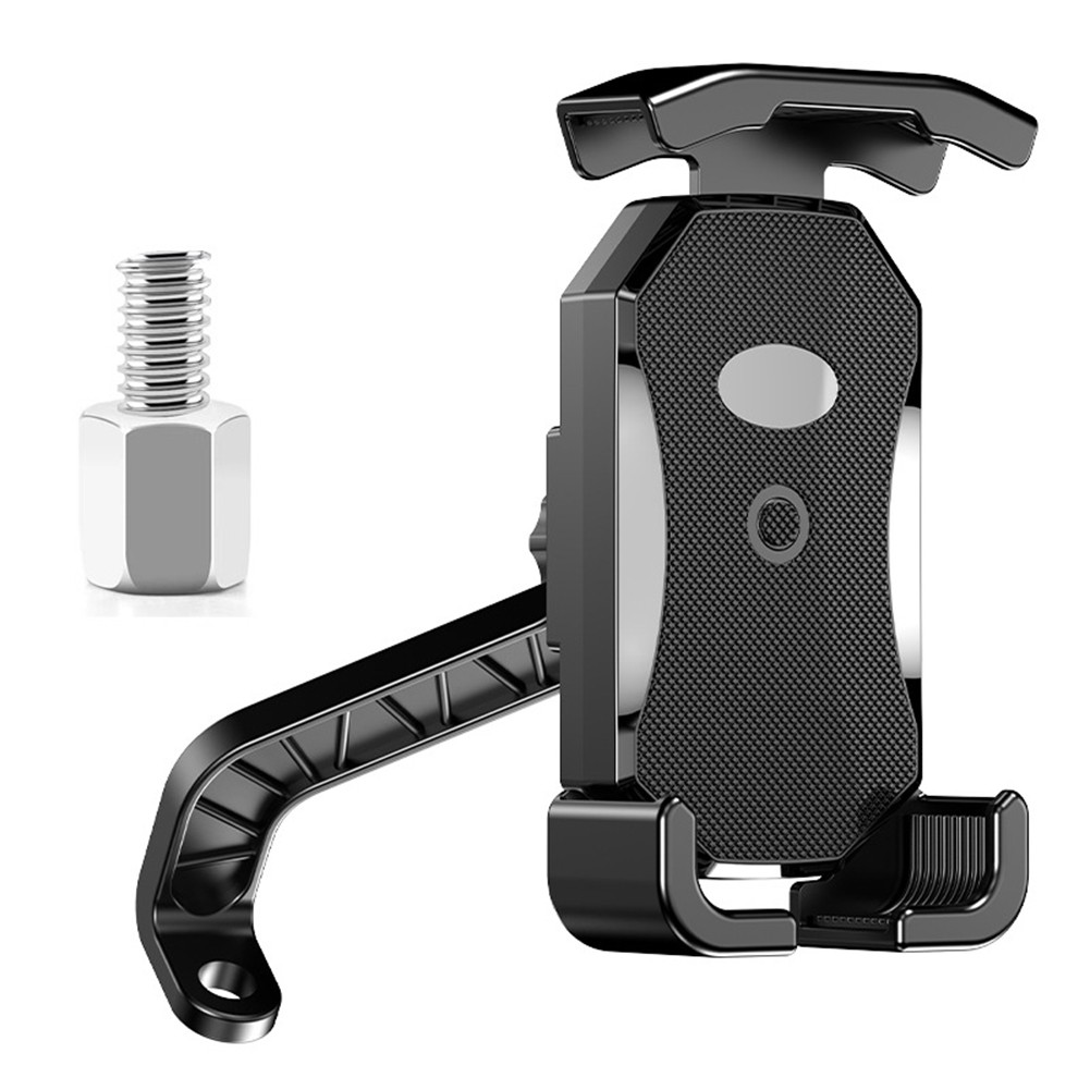 Support t��l��phone portable couleur noire rotation 360 degr��s angle de vision - Photo 8 sur 8