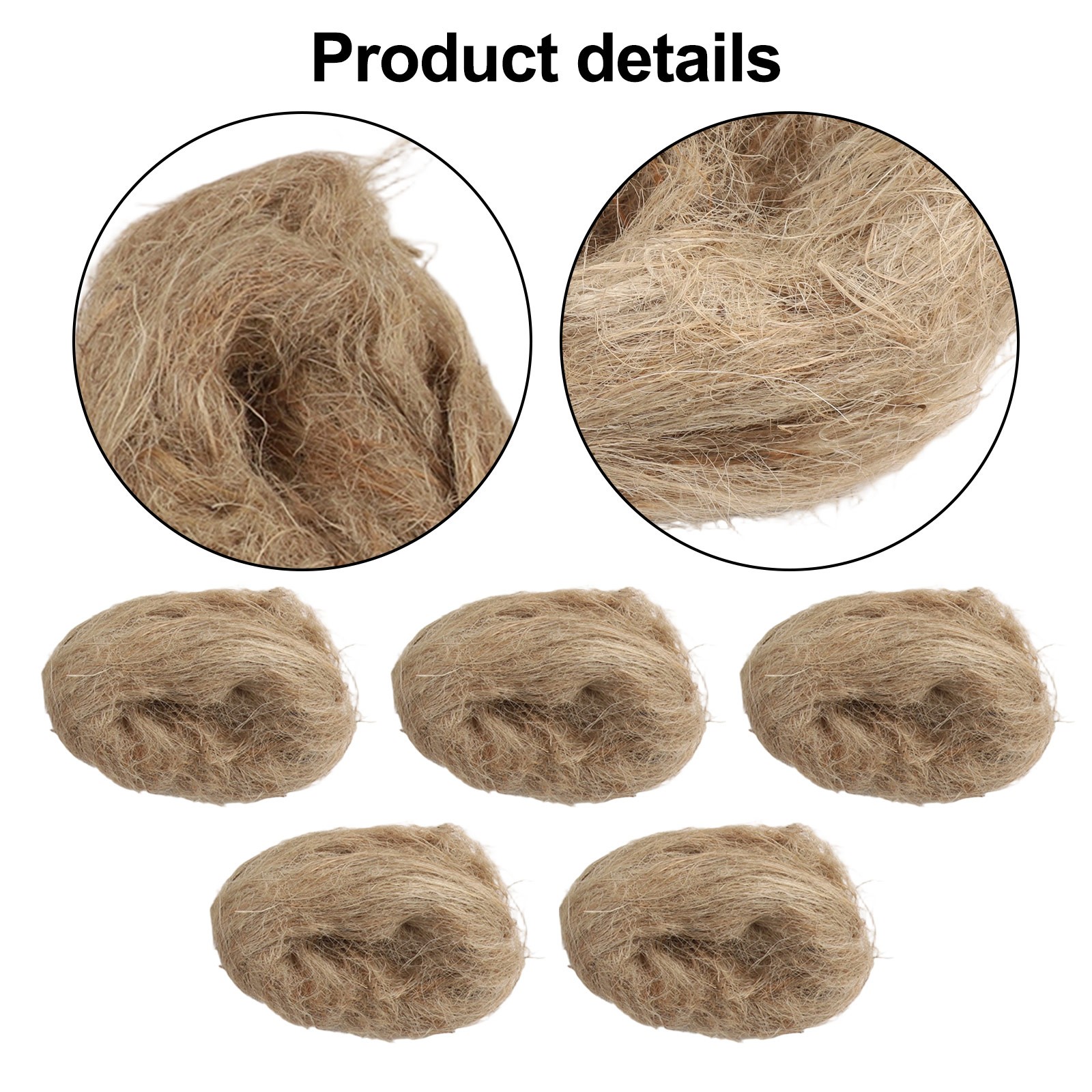 Bird Nesting Material 40g Made from Natural Jute for a Cozy Nesting Experience - Picture 30 of 40