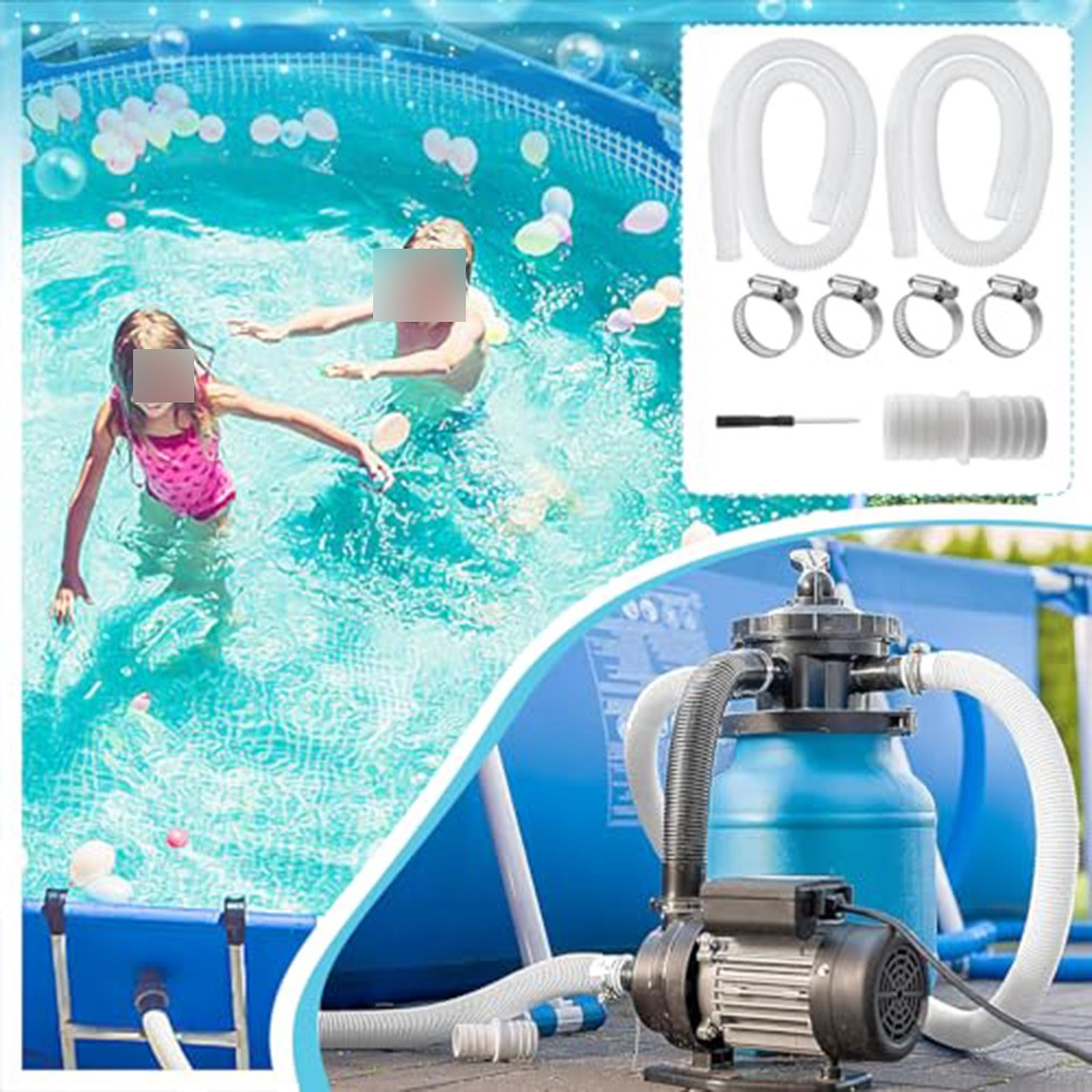32 mm For Pool Hose with Leak Proof Installation Stainless Steel Clips