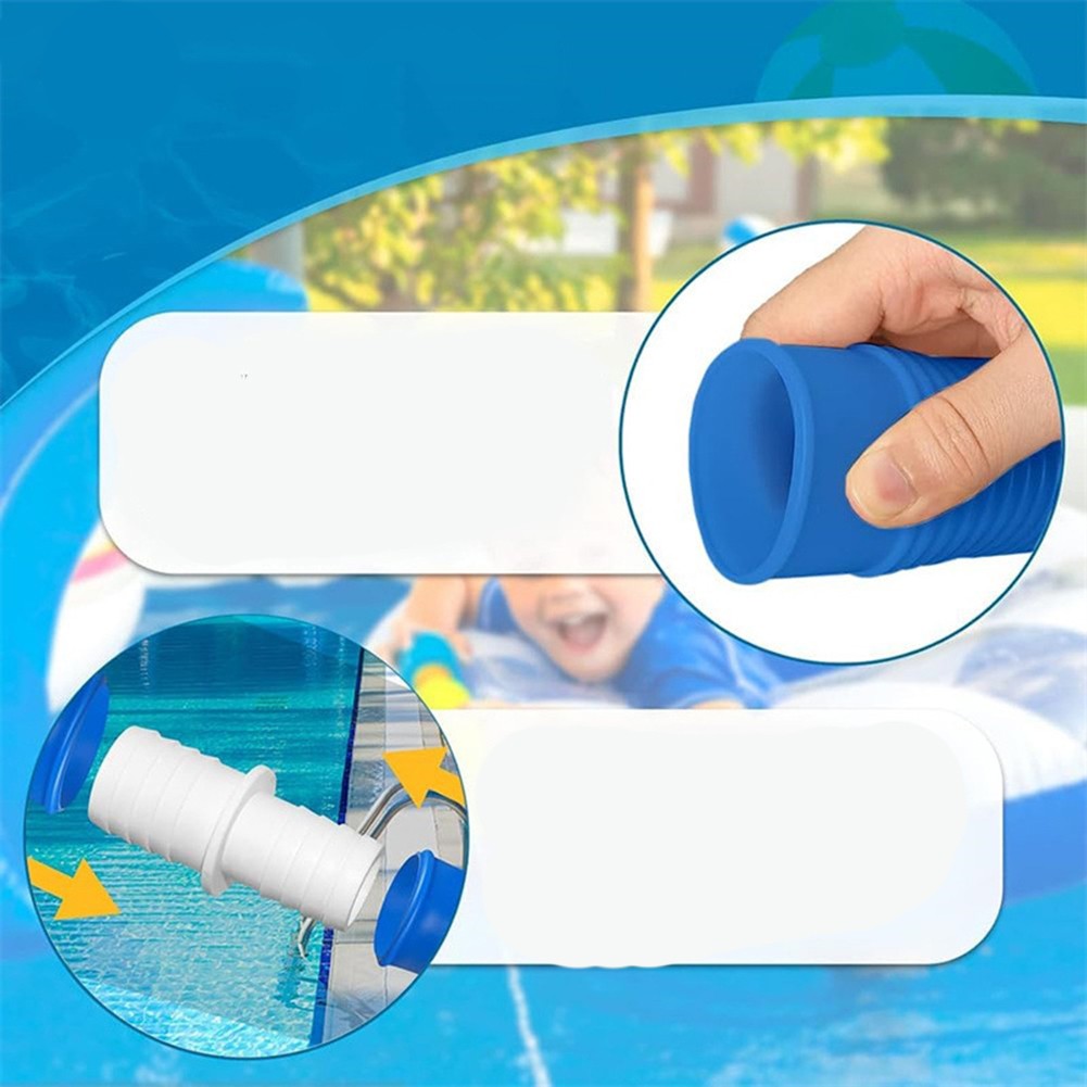 32 mm For Pool Hose with Leak Proof Installation Stainless Steel Clips