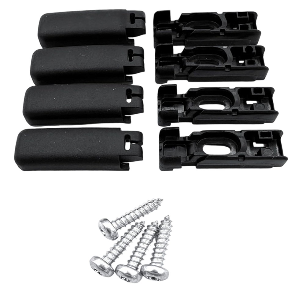 4Pcs Blind Base Clamping Brackets with Screws Clamping Brackets Set for Windows - Picture 20 of 22