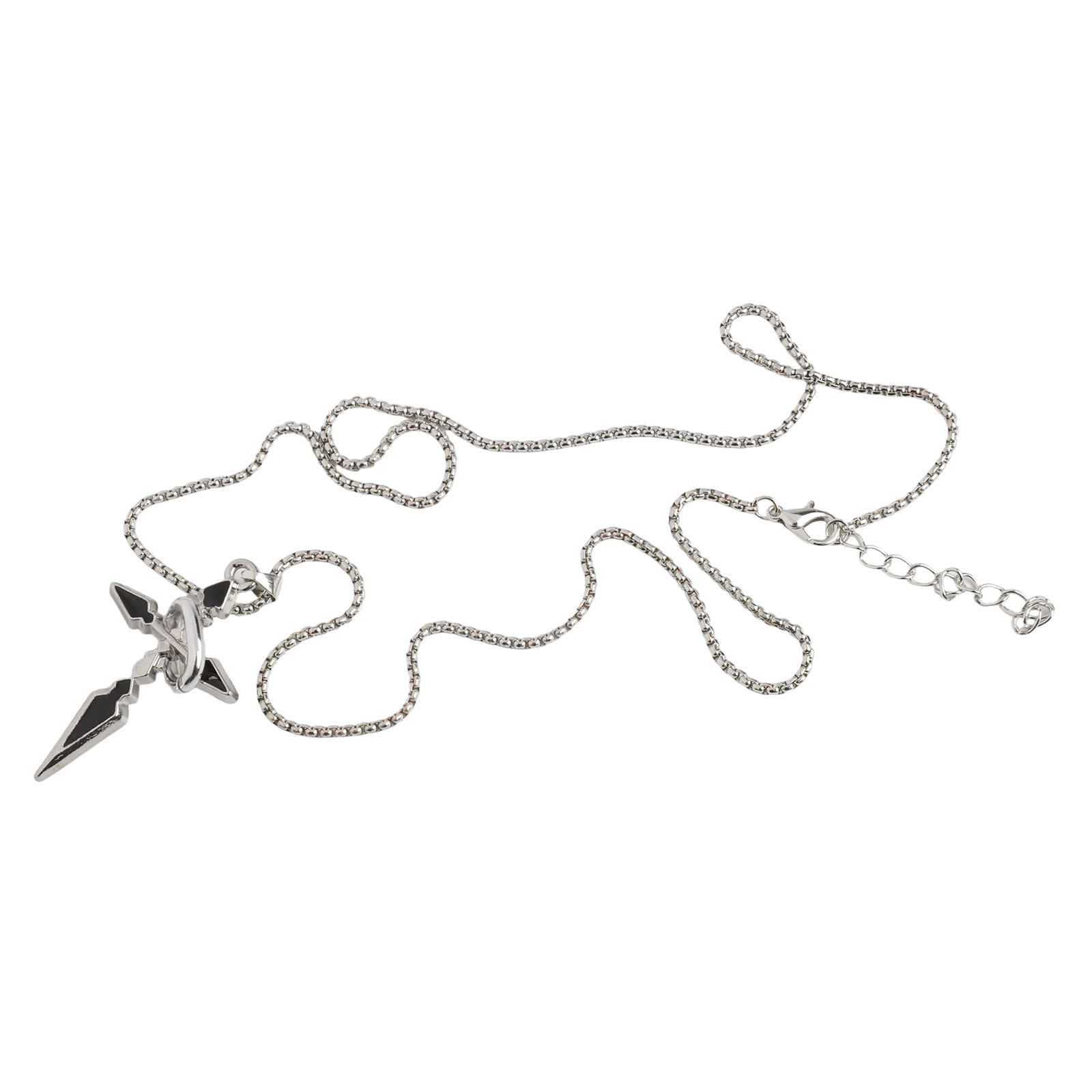 Unique Textured Chain Necklace Featuring Detachable Decorative Elements - Picture 35 of 47