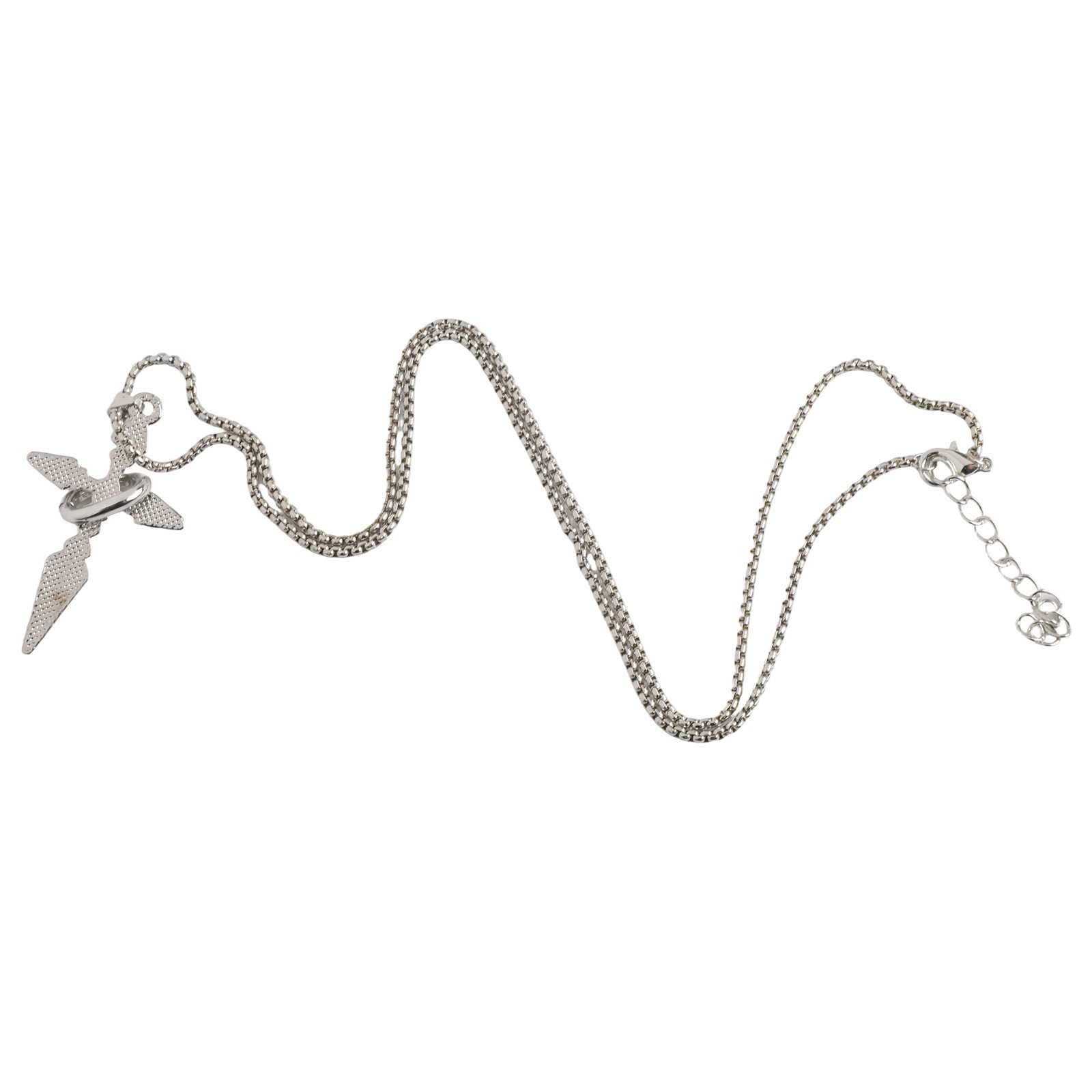 Unique Textured Chain Necklace Featuring Detachable Decorative Elements - Picture 37 of 47
