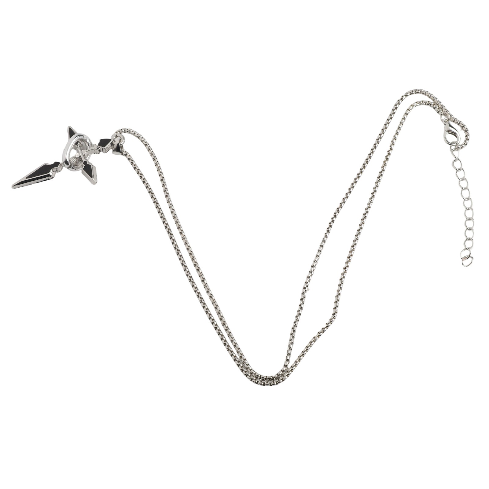 Unique Textured Chain Necklace Featuring Detachable Decorative Elements - Picture 41 of 47