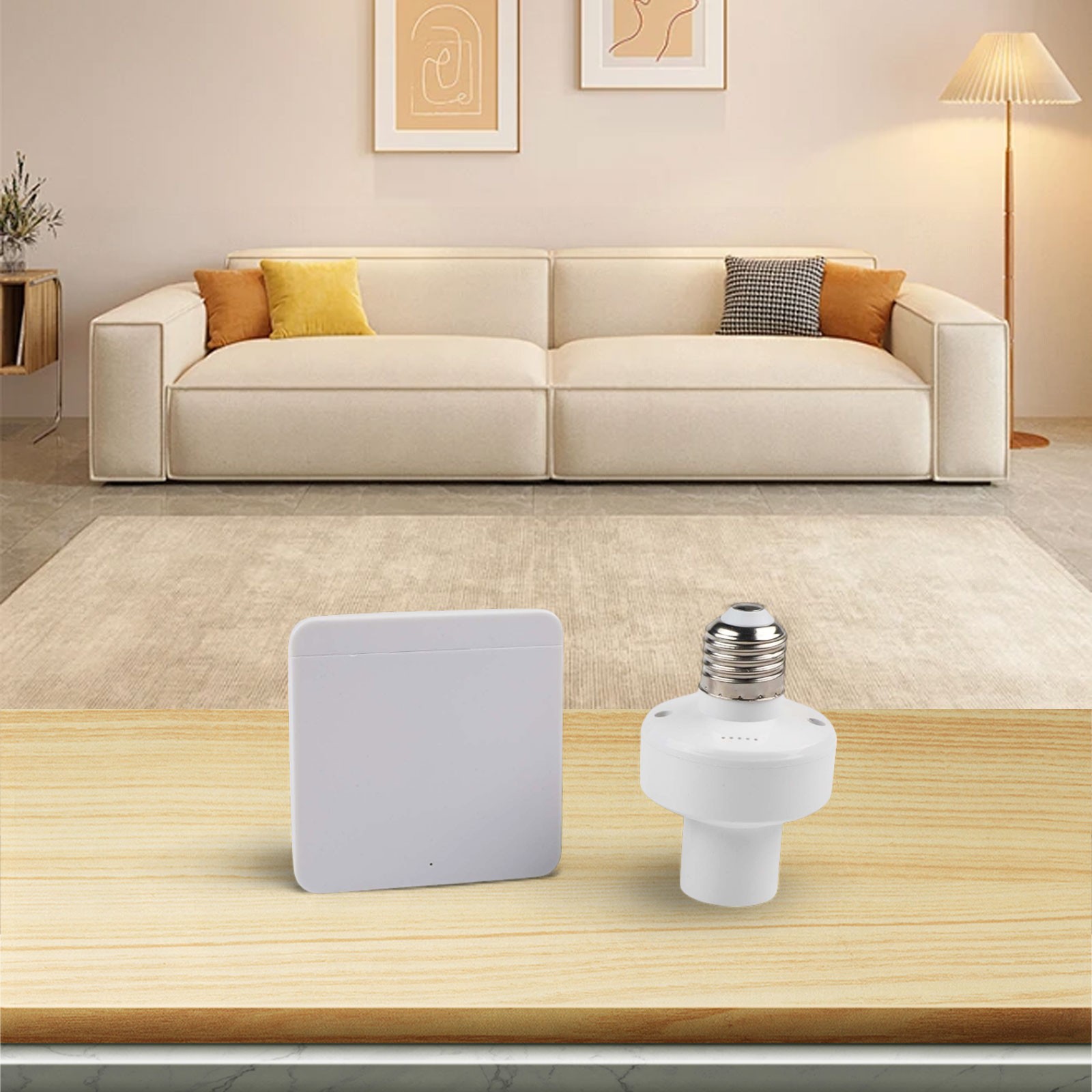 Soporte Lámpara Control Remoto E27 220V para Fácil Gestión Inalámbrica de Iluminación - Imagen 27 de 43