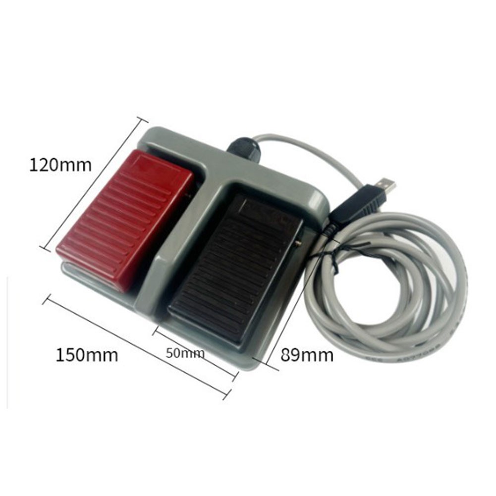 Interruptor de pie TFS65 rojo y negro para fácil integración con sistemas existentes - Imagen 29 de 31