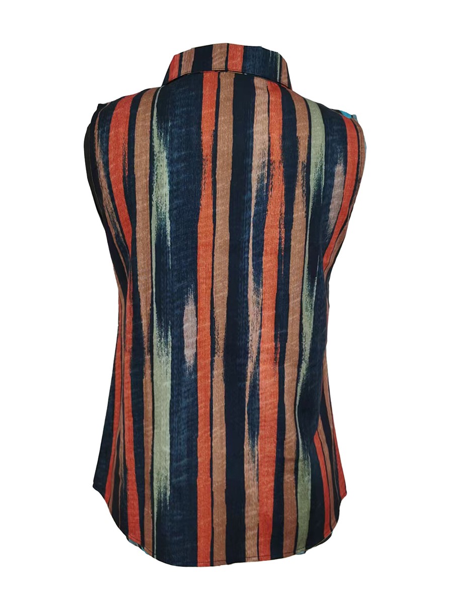Trendy Women's Printed Button Cardigan Casual Vest for Spring and Summer Wear - Picture 29 of 84