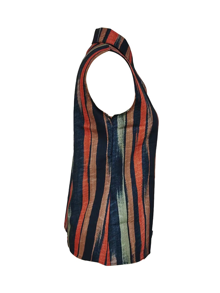 Trendy Women's Printed Button Cardigan Casual Vest for Spring and Summer Wear - Picture 28 of 84