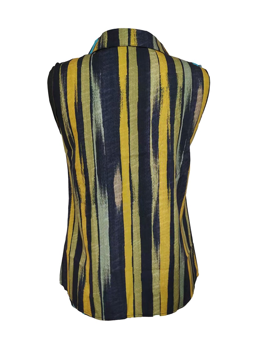 Trendy Women's Printed Button Cardigan Casual Vest for Spring and Summer Wear - Picture 67 of 84