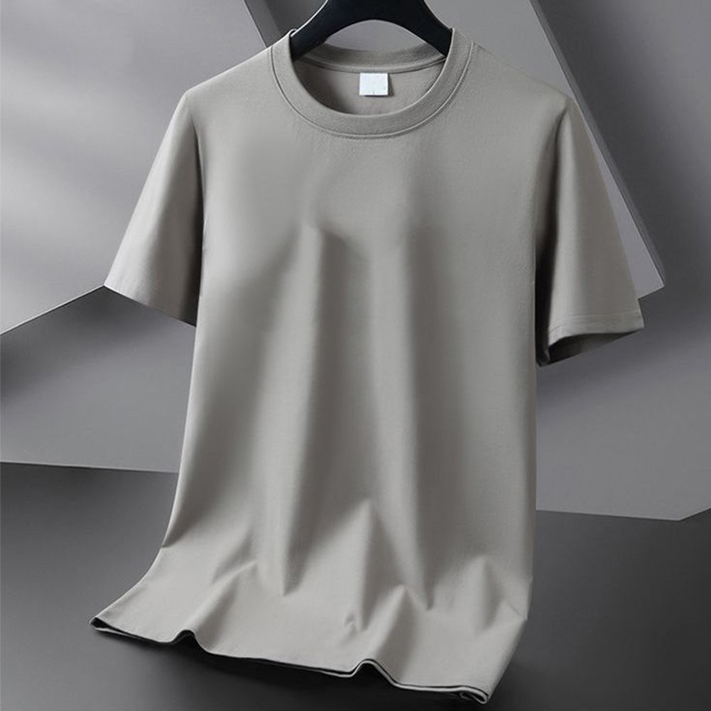 Short Sleeve Men's T Shirt Breathable Fabric for Casual and Active Use - Picture 13 of 20