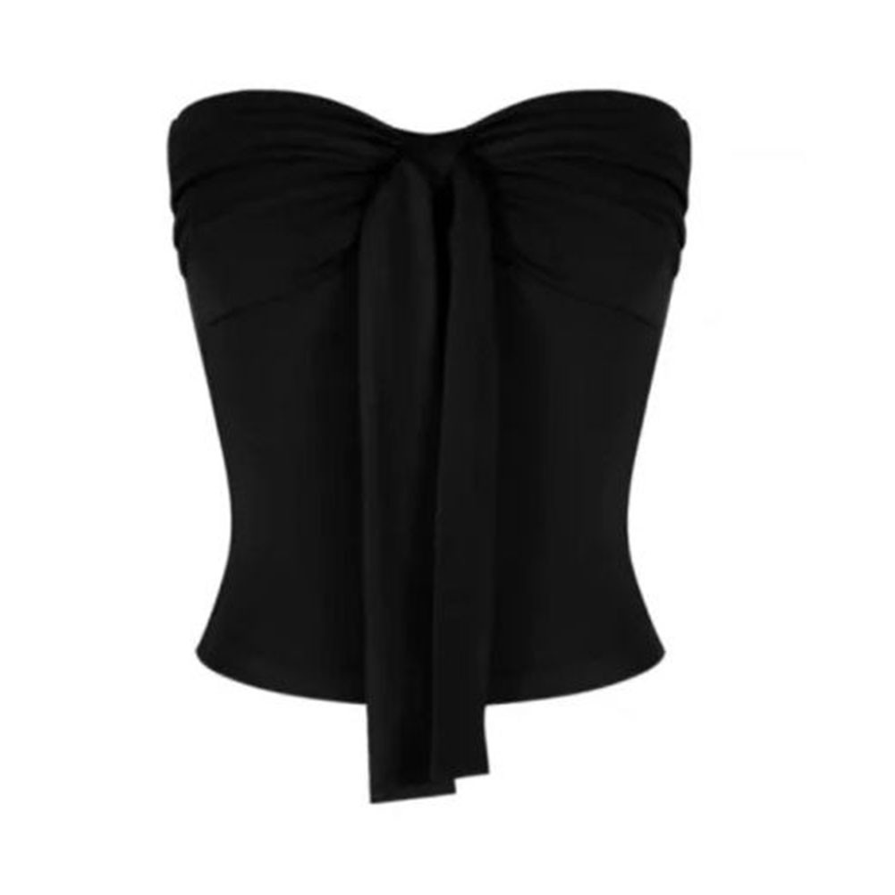 Casual Women Vest with Bow Lace Up Sleeveless Style for Summer Outings - Picture 35 of 44