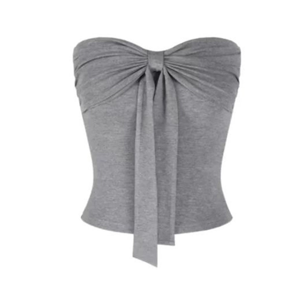 Casual Women Vest with Bow Lace Up Sleeveless Style for Summer Outings - Picture 26 of 44