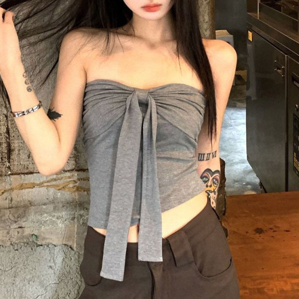 Casual Women Vest with Bow Lace Up Sleeveless Style for Summer Outings - Picture 20 of 44