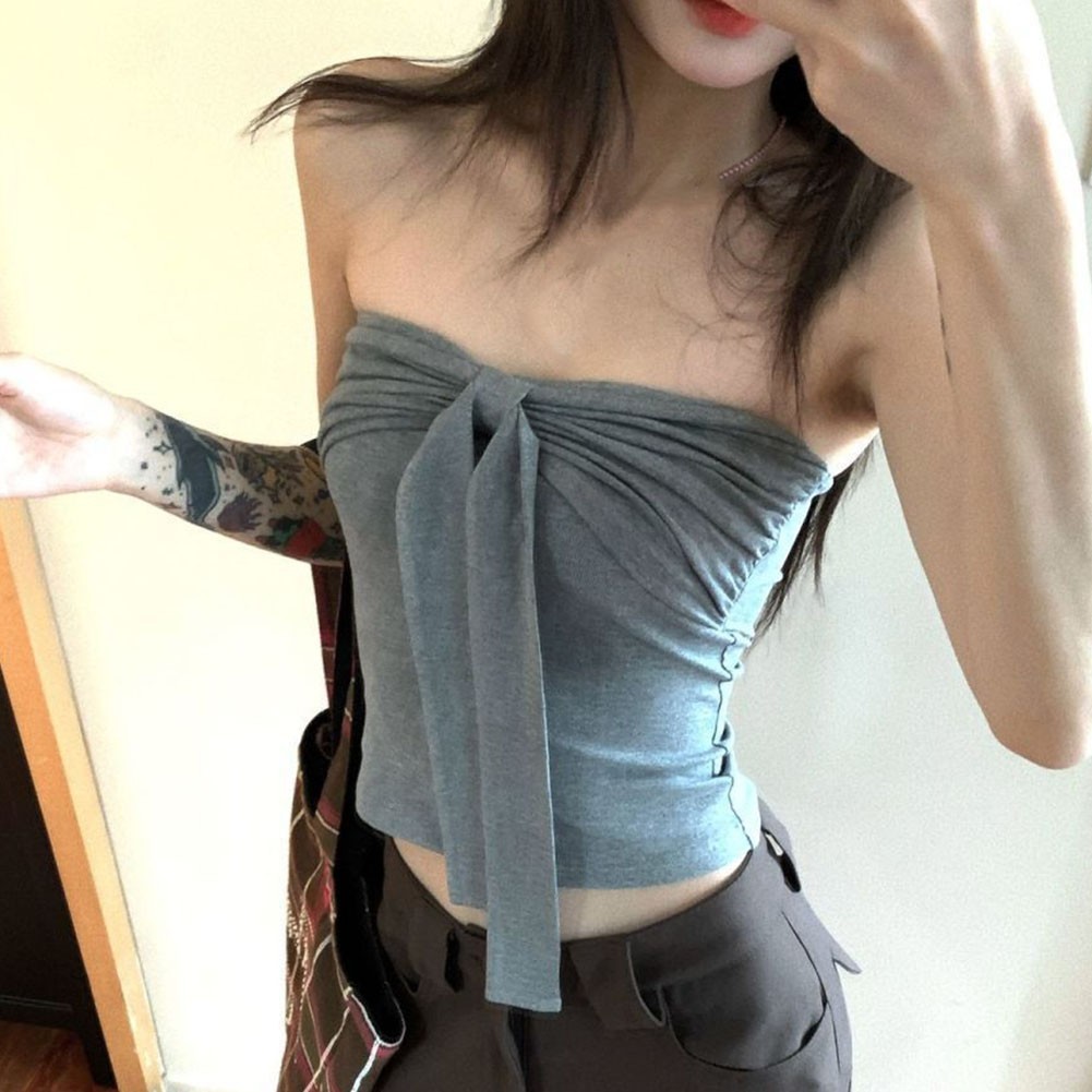 Casual Women Vest with Bow Lace Up Sleeveless Style for Summer Outings - Picture 22 of 44