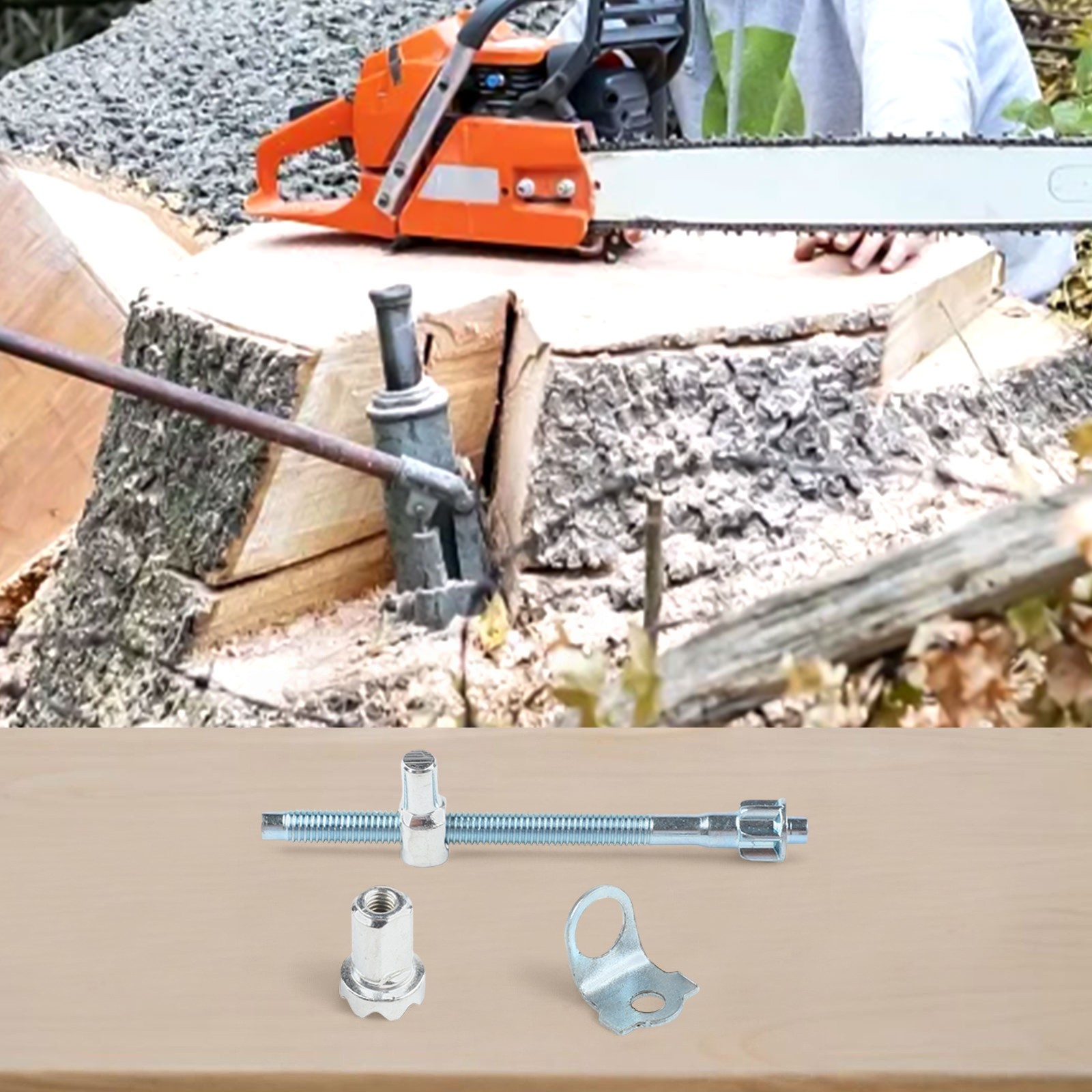 For Efficient Chainsaw Tension Adjuster Nut Kit 68/73mm for Electric Use
