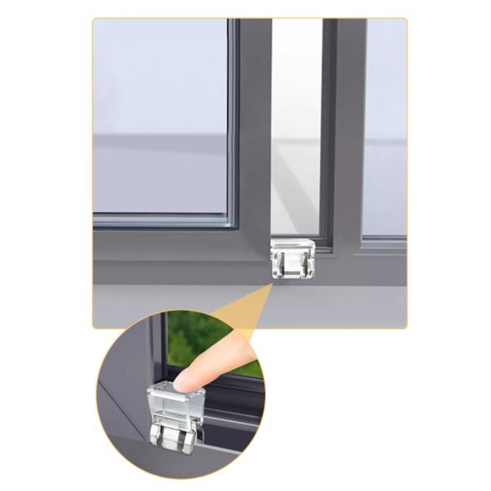 Sliding Window Latch Clips 10PCS for Secure and Safe Indoor Environment - Picture 15 of 29