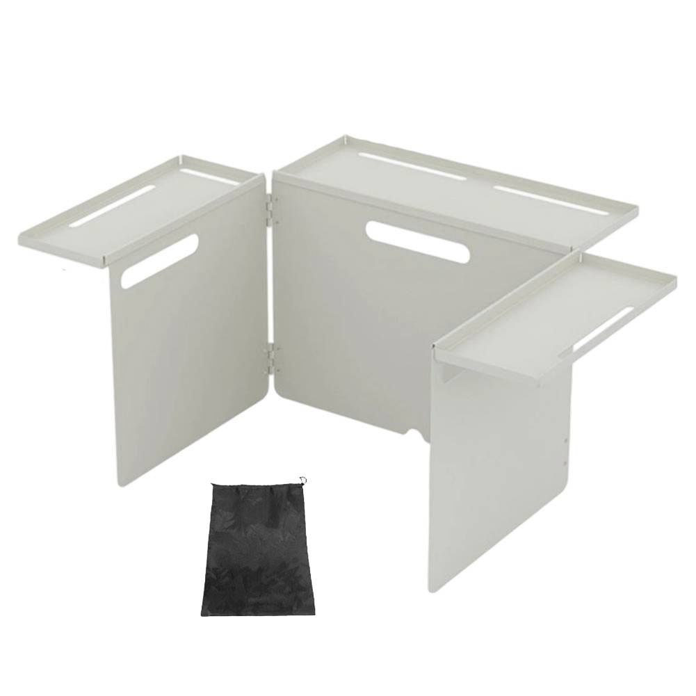 Lightweight Outdoor Windshield for Camping Stoves Perfect for Any Journey