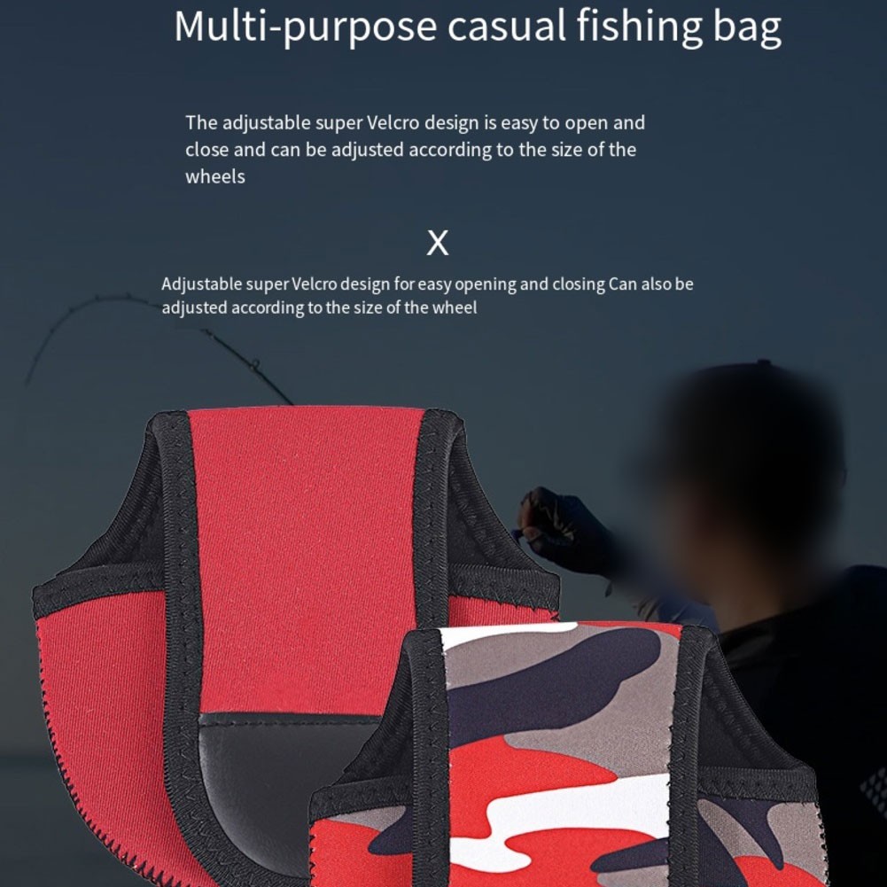 Fishing Reel Bag for Baitcasting Reels with Neoprene Protection and Style - Picture 20 of 30