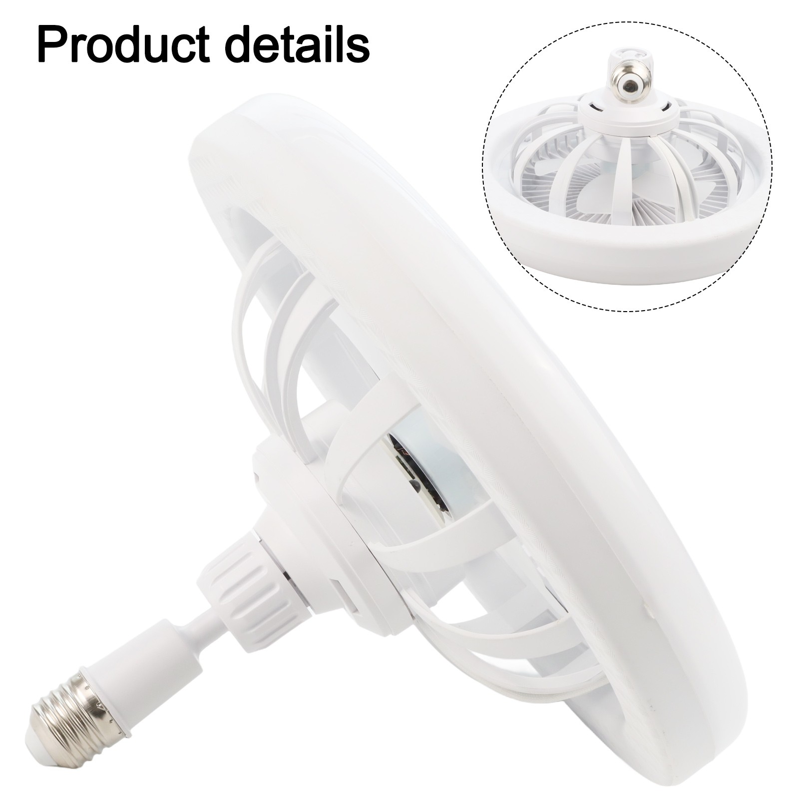 Energy Saving LED Fan Light E27 Screw Super Bright for Bedroom Lighting - Picture 52 of 58