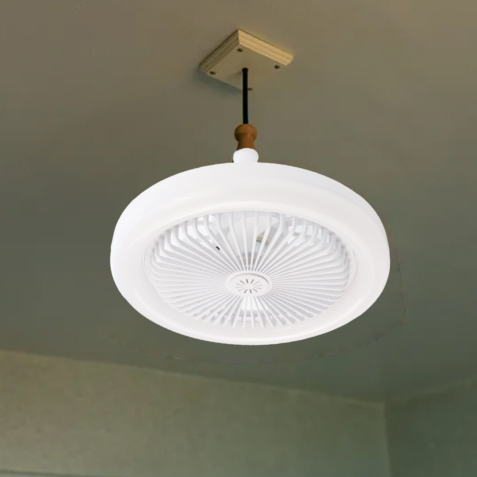 Energy Saving LED Fan Light E27 Screw Super Bright for Bedroom Lighting - Picture 51 of 58