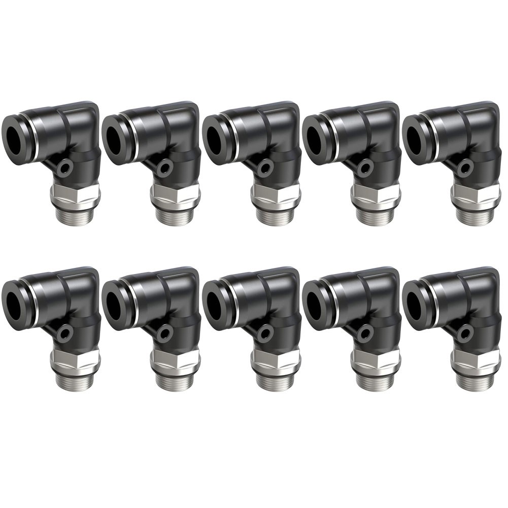 10pcs PL4M5 Quick Connect Hose Connector for PU Nylon Tube Leakproof Design - Picture 19 of 20