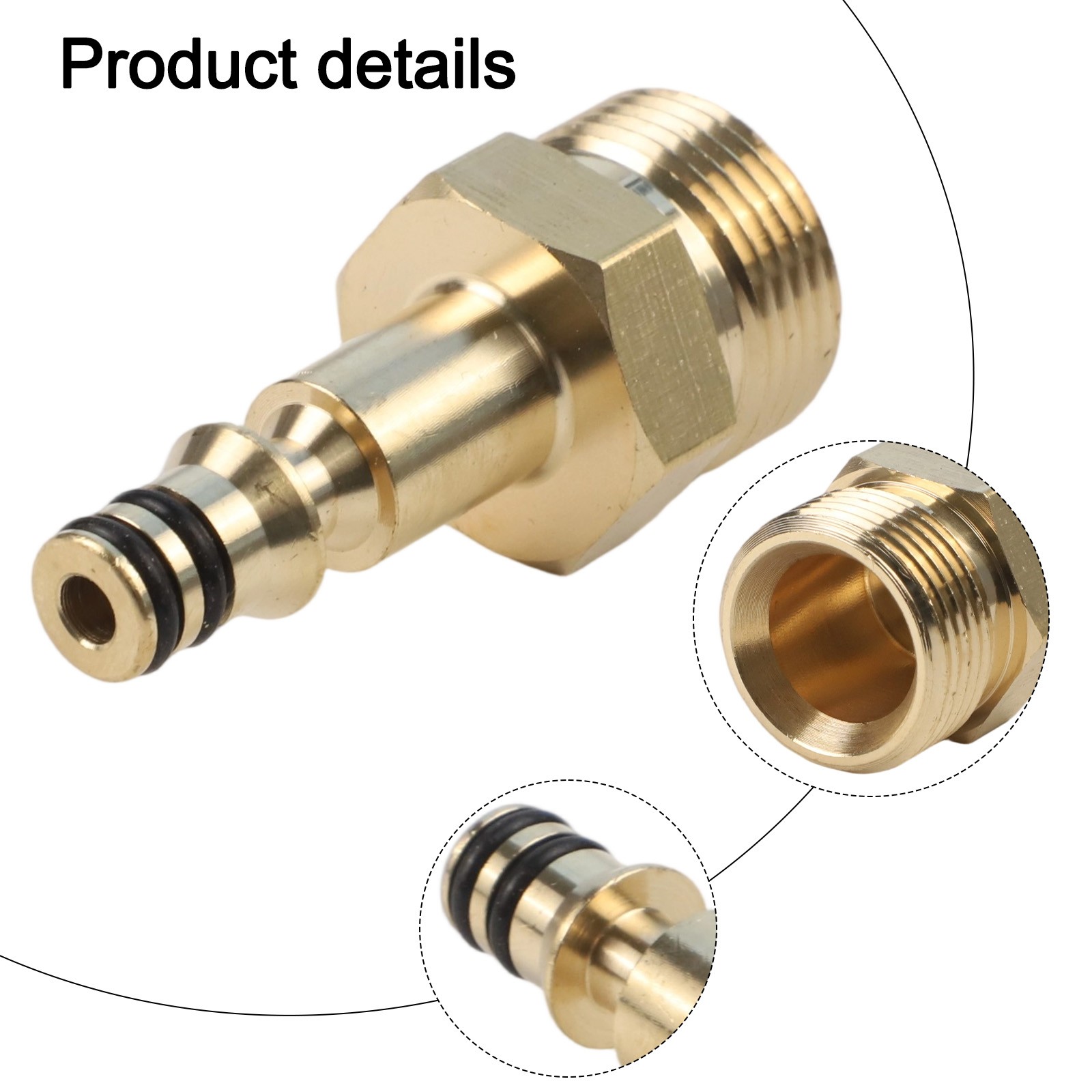 M22 Adapter Quick Connector for Easy Conversion of Pressure Washer Hose Pipe