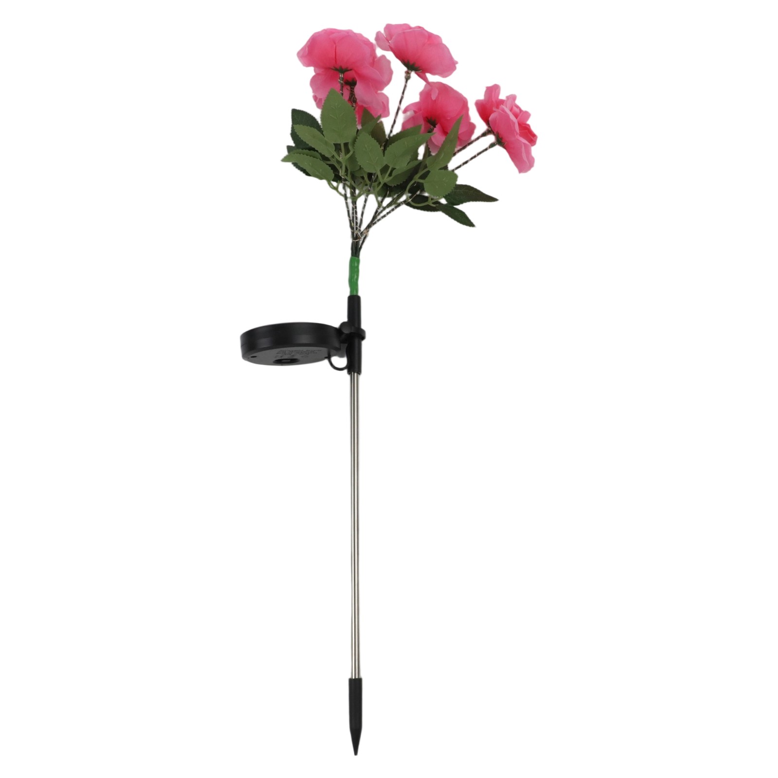 Bright Solar Rose Lights for Garden 7 Head Bundle Ground Inserted Decoration