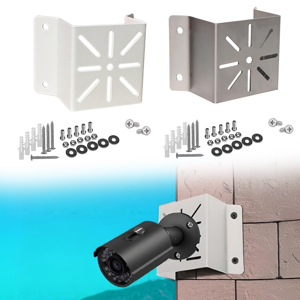 Space Saving Corner Mount for WiFi IP For Security Cameras Easy Install