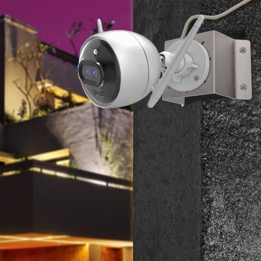 Corner Wall Mount Bracket for Security Camera Sturdy Metal Construction