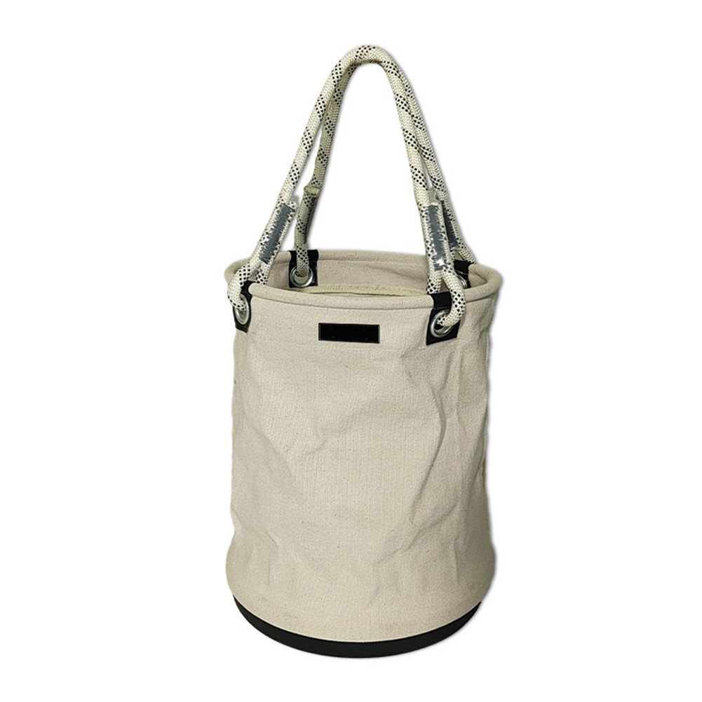 Built For Daily Use Job Site Canvas Utility Bucket Electrician Tool Bag - Picture 25 of 27