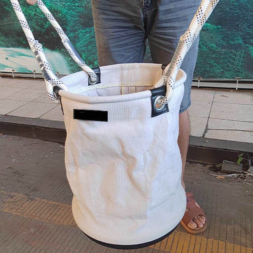 Built For Daily Use Job Site Canvas Utility Bucket Electrician Tool Bag - Picture 27 of 27