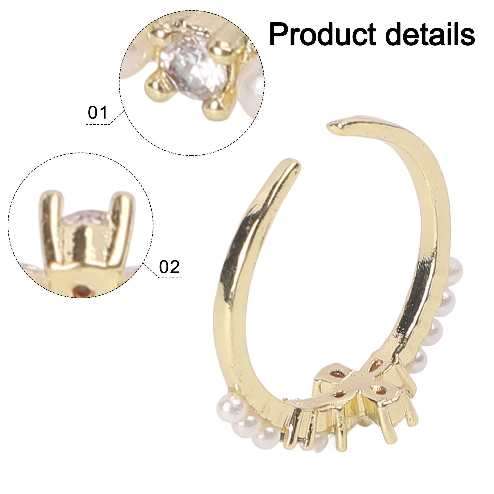 Adjustable Zircon Ring Perfect for Minimalist Aesthetics and Fashion Events - Picture 14 of 27