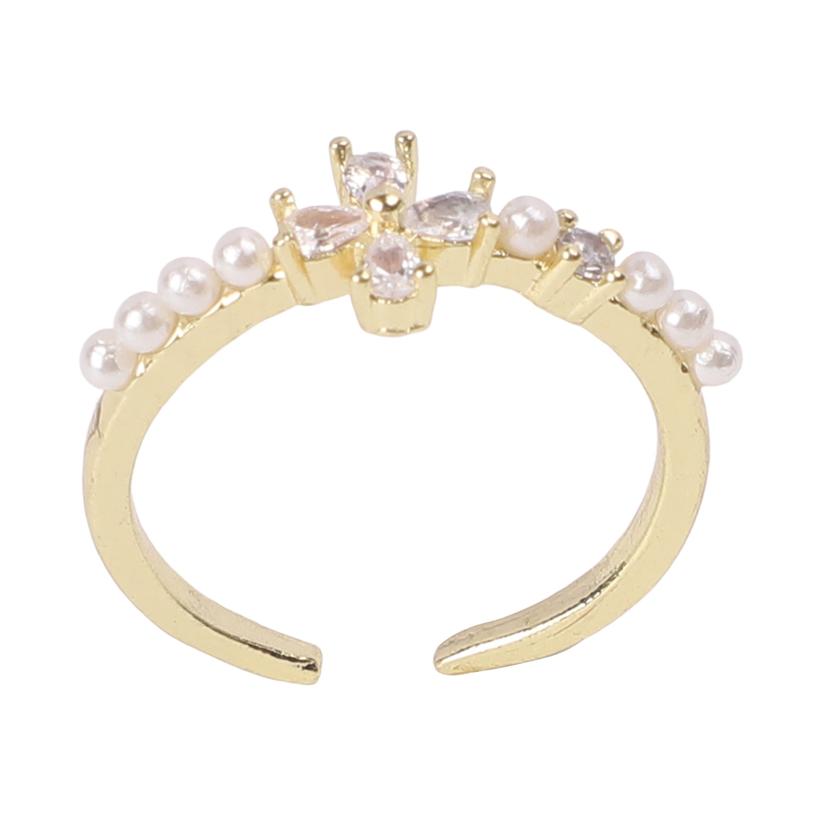 Adjustable Zircon Ring Perfect for Minimalist Aesthetics and Fashion Events - Picture 15 of 27
