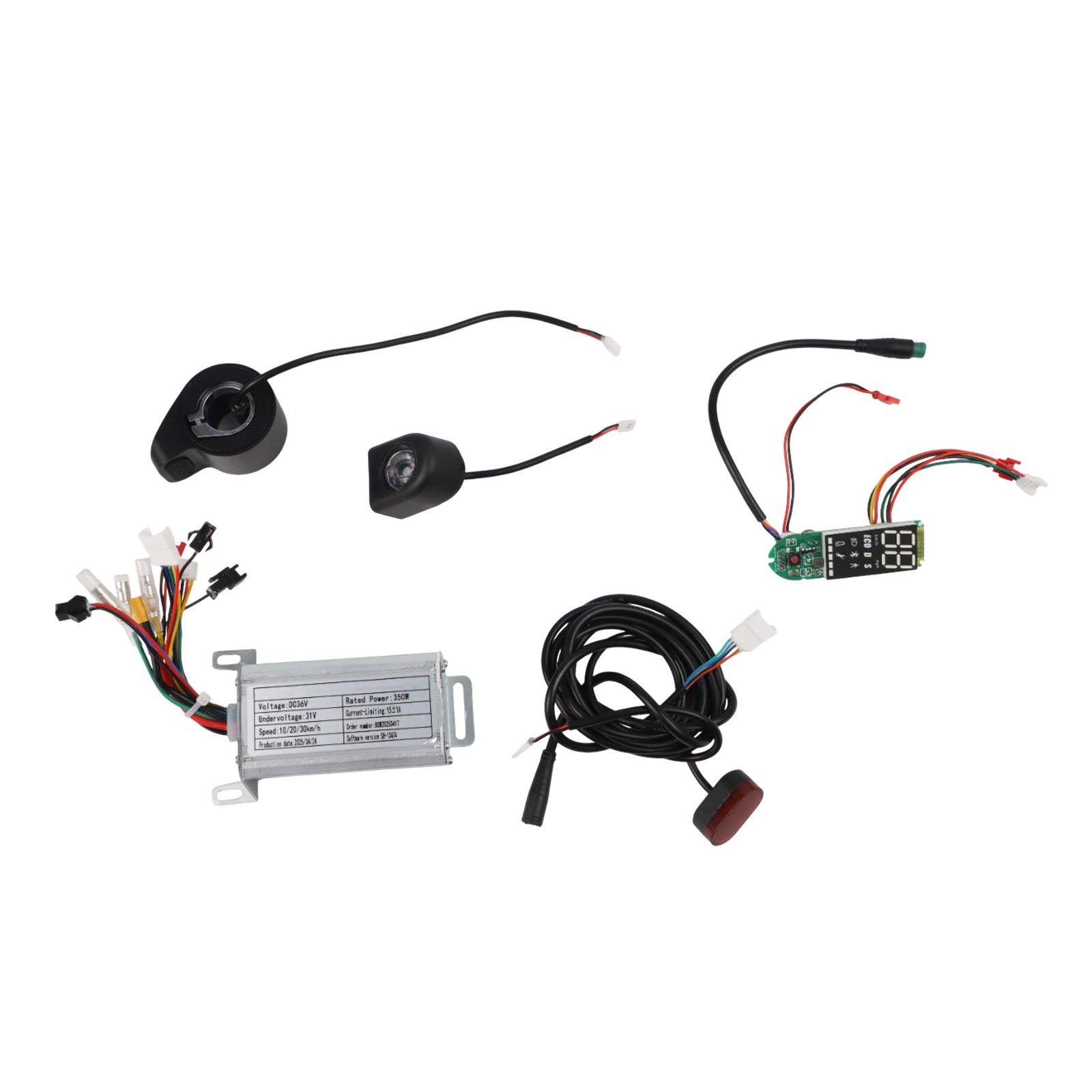 36V 350W Controller Dashboard Accelerator Scooter Replace For Xiaomi-Parts