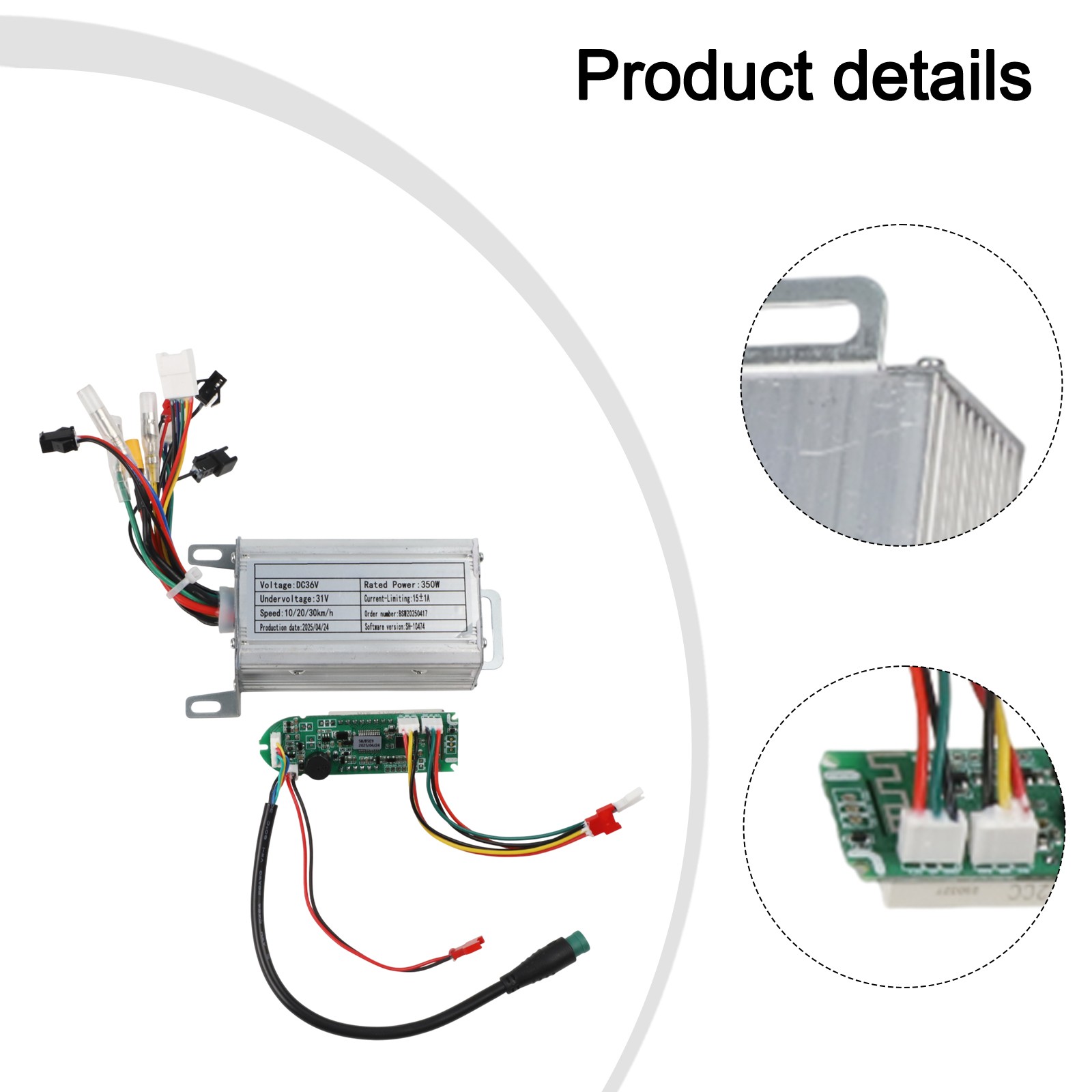 36V Controller Dashboard Accelerator Scooter Replace Set For Xiao*mi M365/PRO