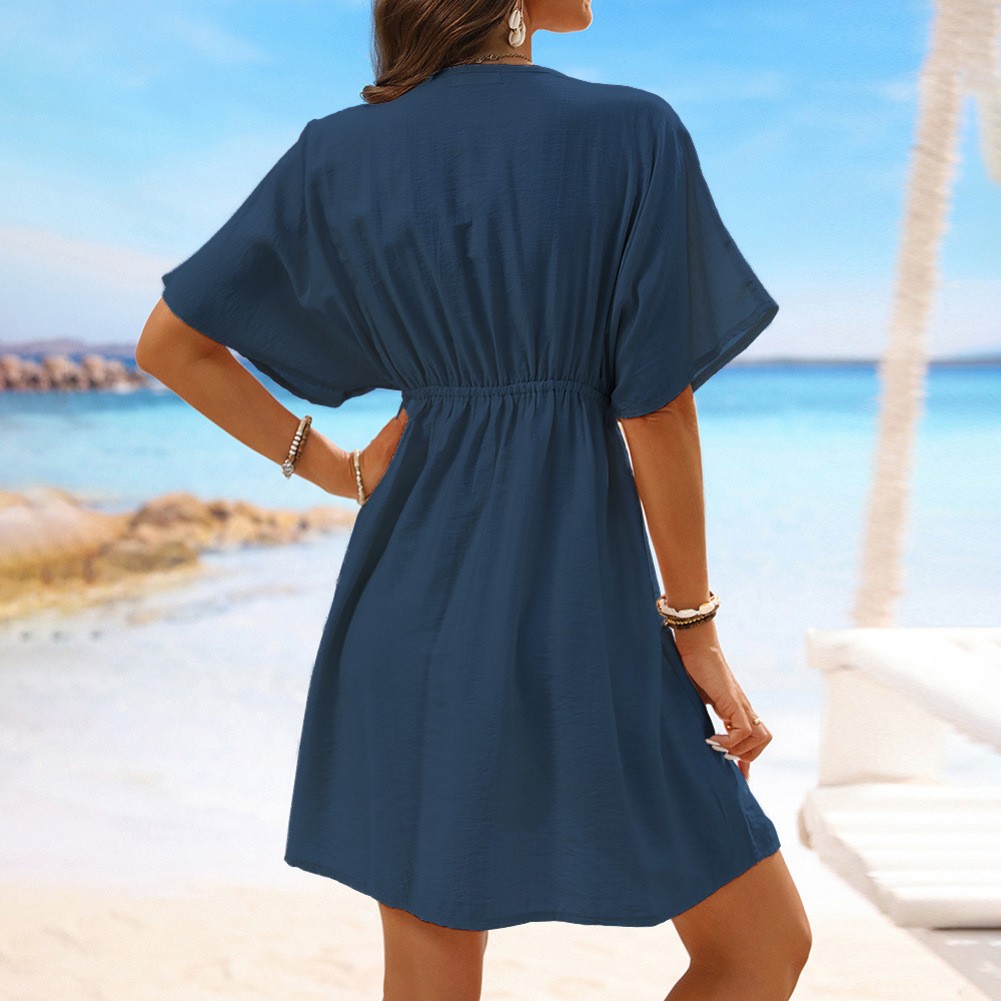For Beach Use Beach Dress Casual Dress Spring Outing Breathable Fabric - Picture 17 of 30