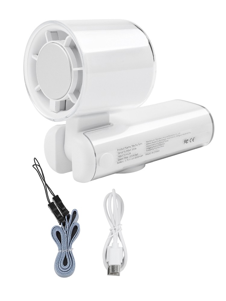 Reisefreundlicher Handventilator mit Eiskühlfunktion 199 Geschwindigkeitsstufen - Photo 23/28