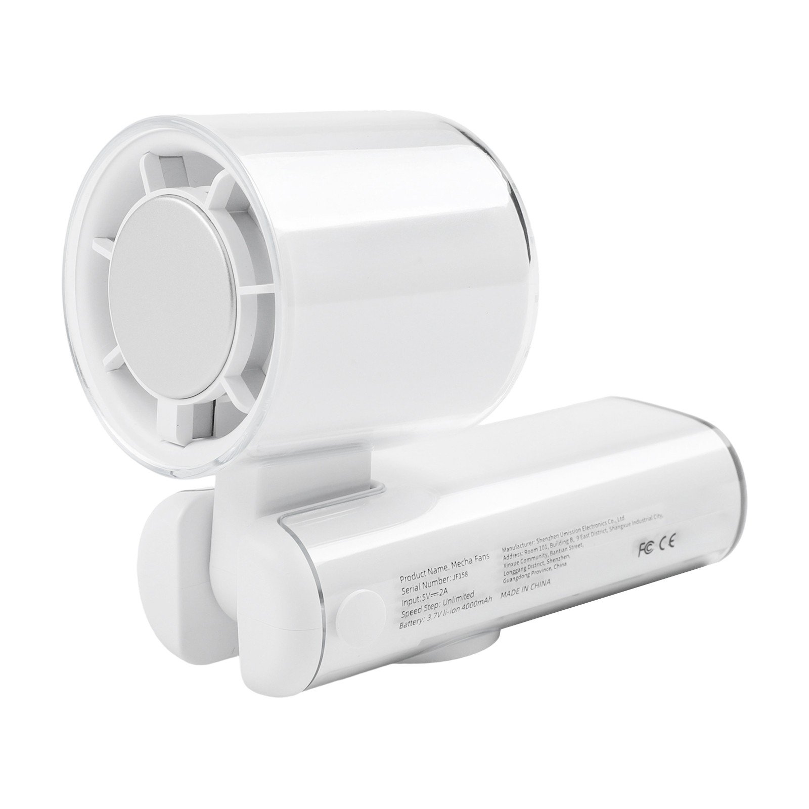 Reisefreundlicher Handventilator mit Eiskühlfunktion 199 Geschwindigkeitsstufen - Photo 15/28